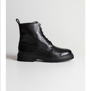 Lace up boots